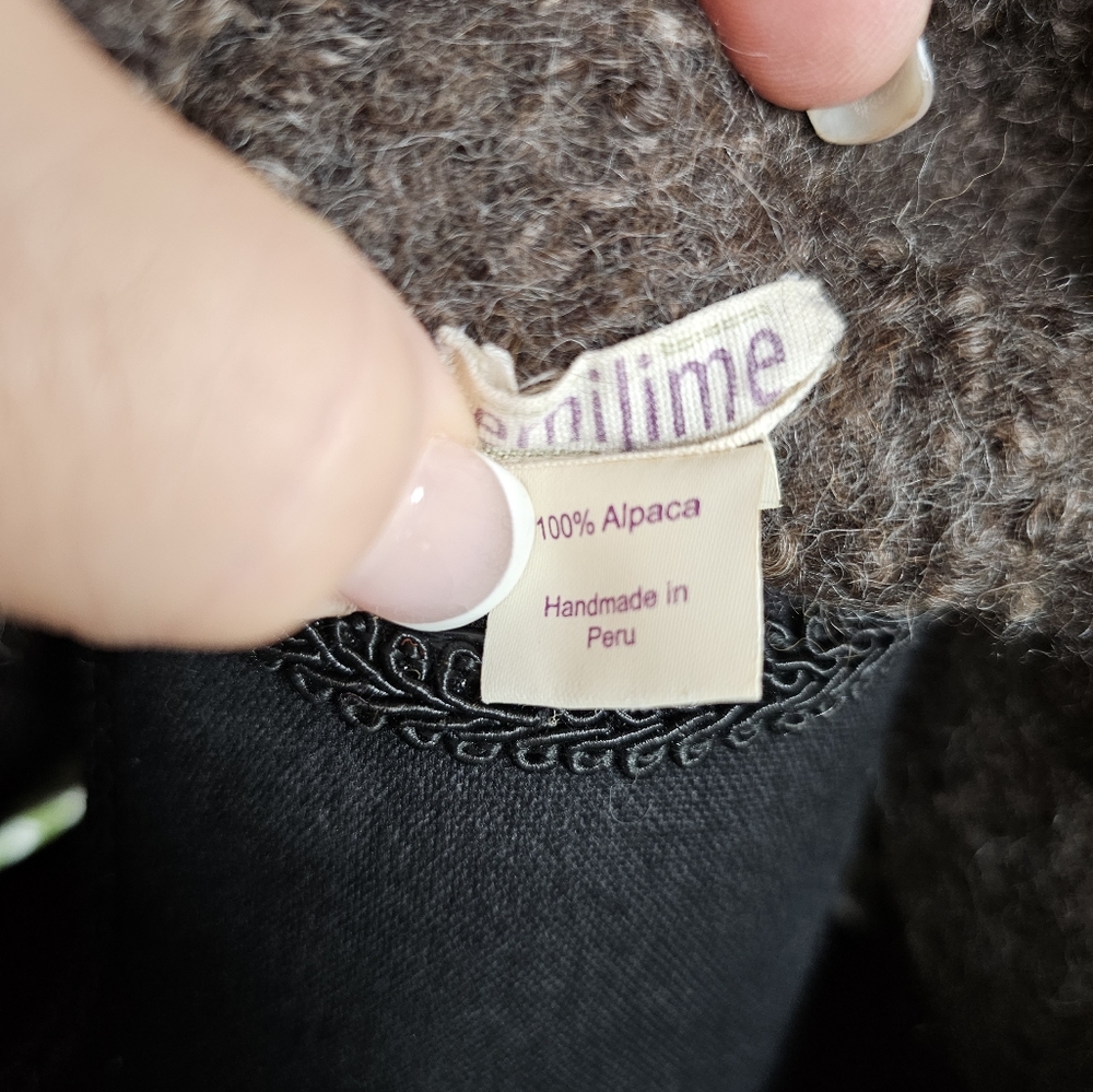 Emilime 100% Alpaca Shawl Or Neck Warmer View 5